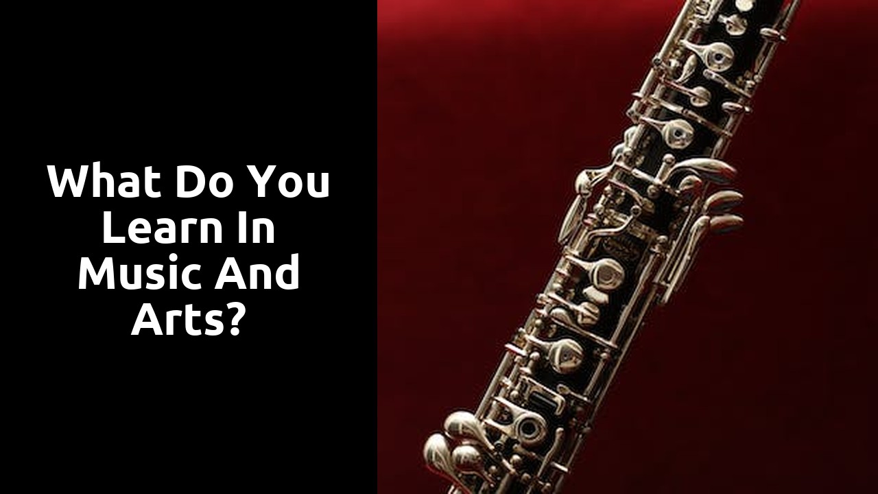 What do you learn in music and arts?